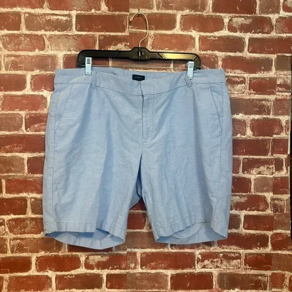 J. Crew Light Blue Shorts - Picture 1 of 5